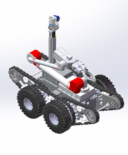 智能大型排爆機器人 uBot-EOD B50